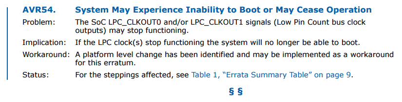 Баг чипа Atom С2XXX начнёт проявляться через 18 месяцев работы: пострадает оборудование Cisco и других компаний - 3 Баг чипа Atom С2XXX начнёт проявляться через 18 месяцев работы: пострадает оборудование Cisco и других компаний - 3