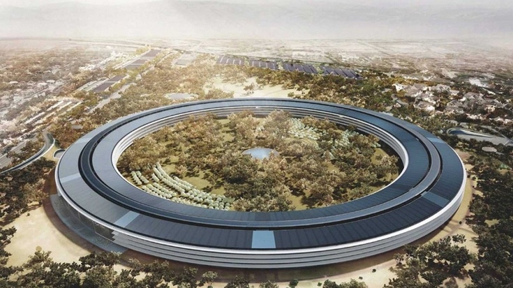 При постройке нового кампуса Apple уделяет уйму внимания каждой мелочи
