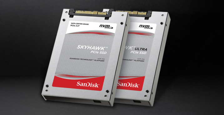 SanDisk представила твердотельные накопители Skyhawk