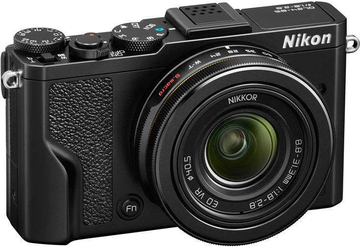 В компактных камерах Nikon DL24-85, DL18-50 и DL24-500 используются дюймовые датчики изображения