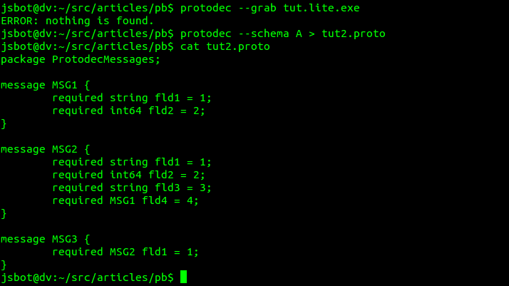 Реверс-инжиниринг сообщений Protocol Buffers - 3