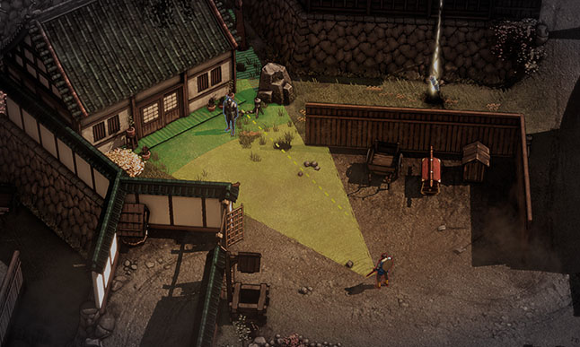 Динамическое обнаружение в игре Shadow Tactics - 4 image