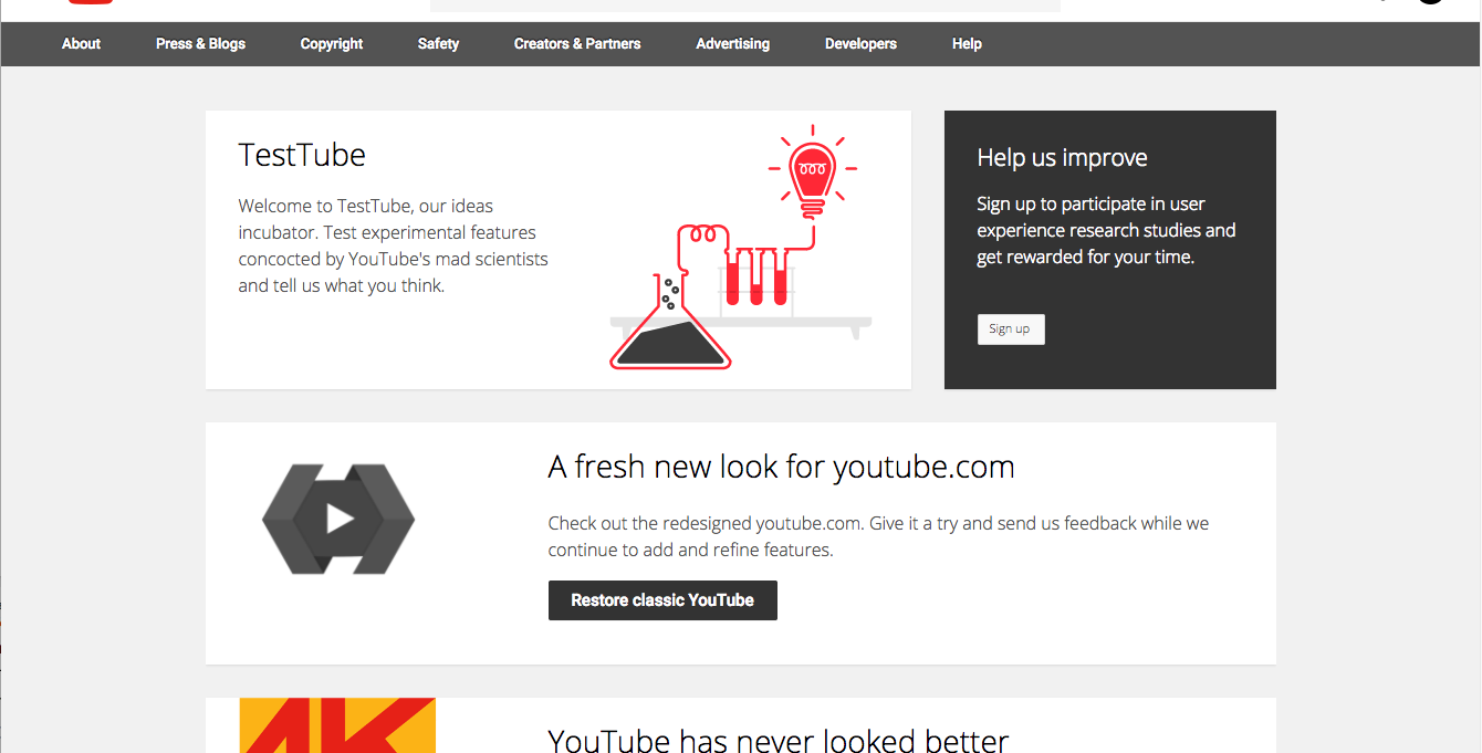 Youtube снова экспериментирует с дизайном - 9