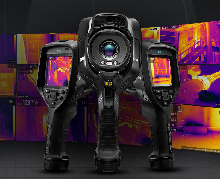 Тепловизоры FLIR E75, E85 и E95 адресованы электрикам, механикам и строителям