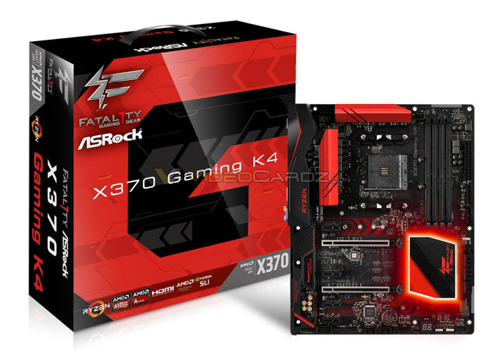 Модель ASRock X370 Fatal1ty Professional Gaming имеет три слота PCIe x16 и по два PCIe x1 и M.2