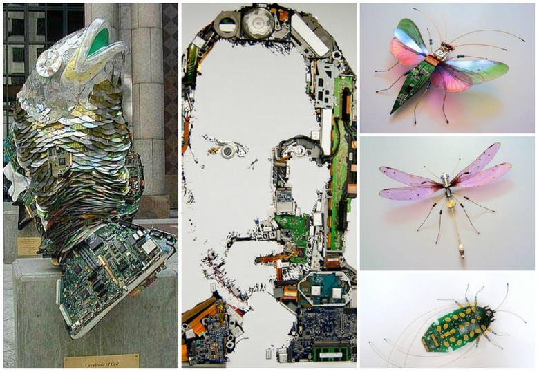 Арт-реновация старой компьютерной техники - 1 Арт-реновация старой компьютерной техники - 1