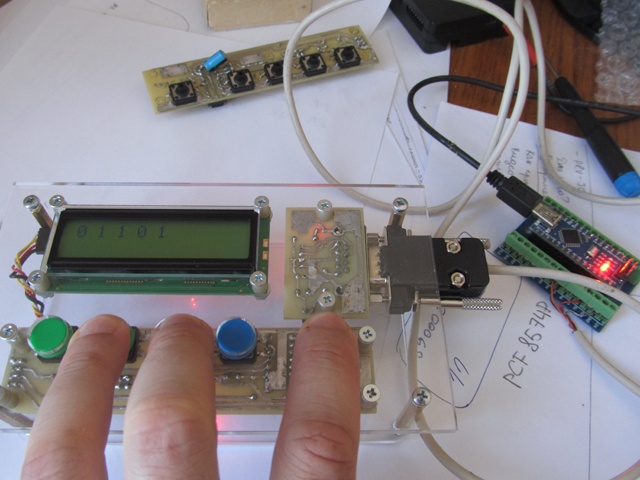 Панель оператора (HMI) с шиной I2C для Arduino - 14