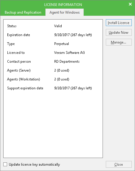 Физический бэкап: на смену Veeam Endpoint Backup пришел Veeam Agent for Microsoft Windows 2.0 - 6