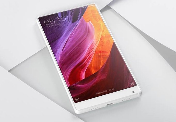 Безрамочный смартфон Xiaomi Mi Mix выходит на мировой рынок