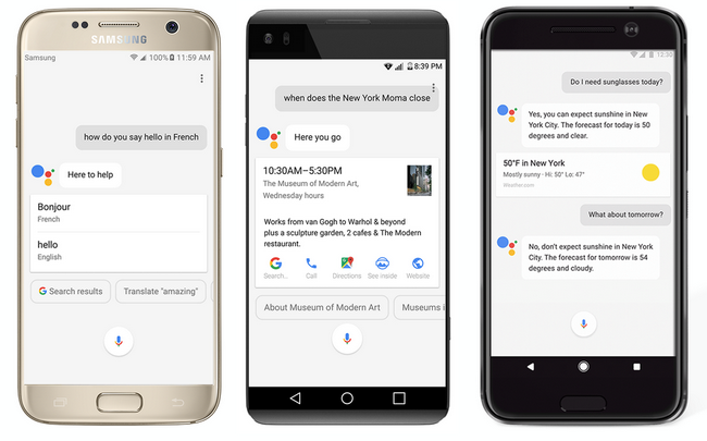 Google Assistant появится на самых разных смартфонах с ОС Android