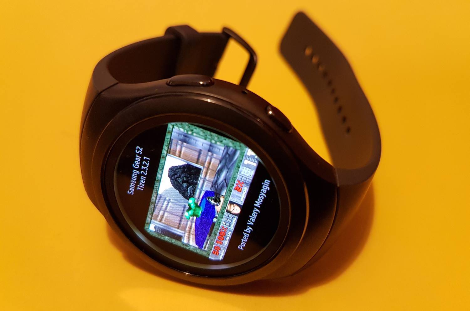 Запуск Doom на часах Samsung Gear S2 - 1