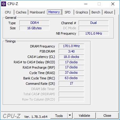 Процессор и память были установлены в системную плату ASUS Crosshair VI Hero