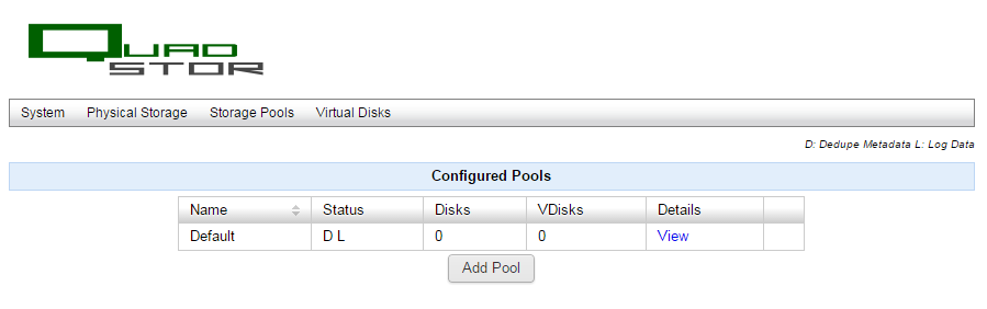 Quadstor — виртуальный SAN для бюджетников - 2 Quadstor — виртуальный SAN для бюджетников - 2