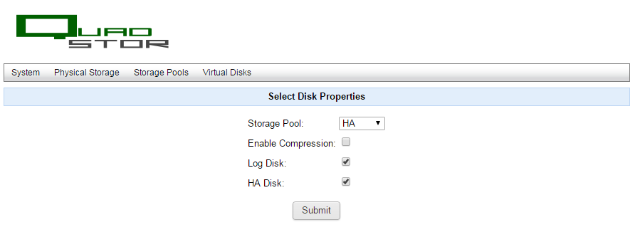 Quadstor — виртуальный SAN для бюджетников - 5 Quadstor — виртуальный SAN для бюджетников - 5