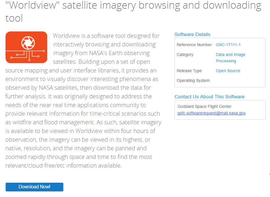 NASA открыло свободный доступ к своему программному обеспечению - 4 NASA открыло свободный доступ к своему программному обеспечению - 4