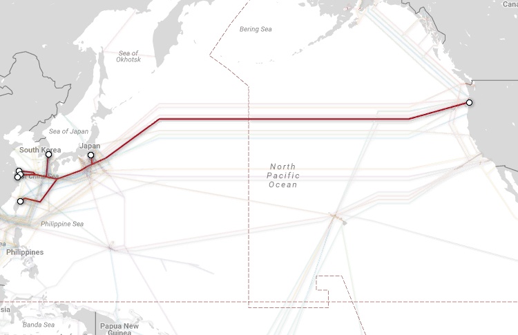 Магистральные проекты телекоммуникационных гигантов и карты подводных каналов связи - 10