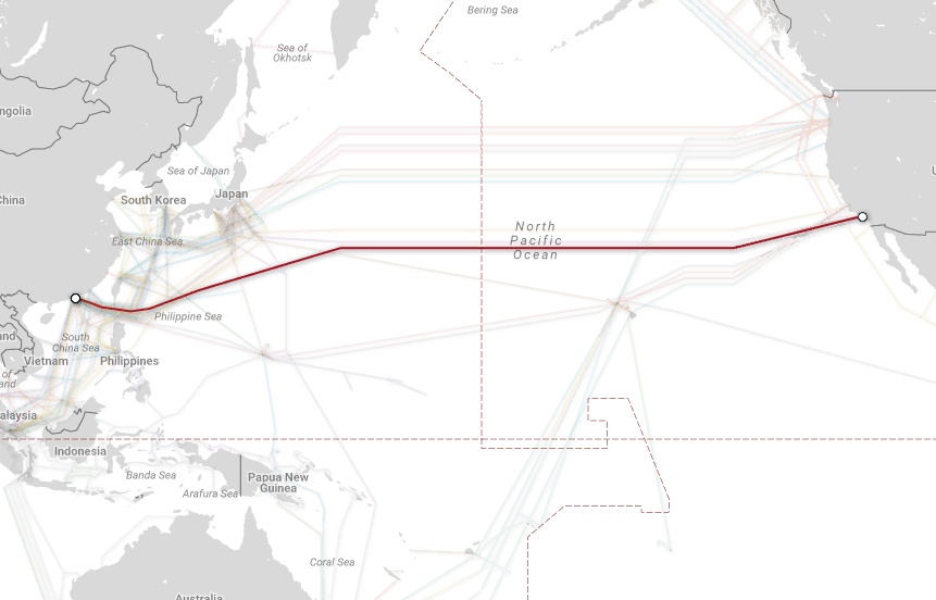 Магистральные проекты телекоммуникационных гигантов и карты подводных каналов связи - 12
