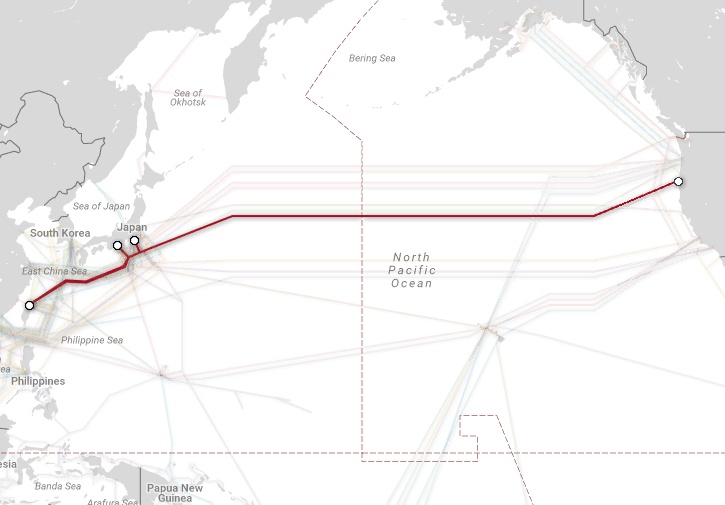 Магистральные проекты телекоммуникационных гигантов и карты подводных каналов связи - 9