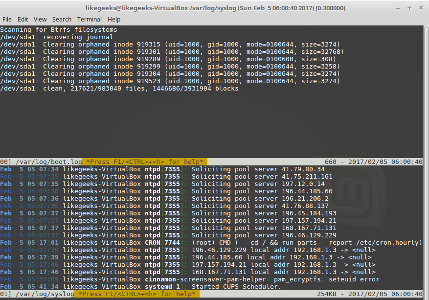 Самые полезные приёмы работы в командной строке Linux - 7 Самые полезные приёмы работы в командной строке Linux - 7