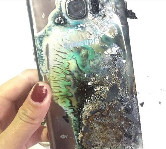 В Китае взорвался еще один смартфон Samsung Galaxy S7