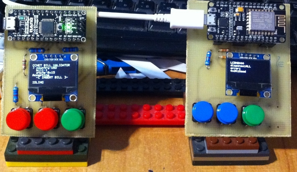 Эмулятор купюроприемников и диспенсеров на Arduino - 1