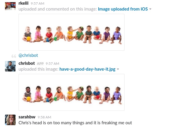 Как я разрушил продуктивность офиса с помощью Slack-бота, заменяющего лица - 14 image