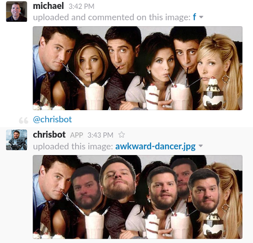 Как я разрушил продуктивность офиса с помощью Slack-бота, заменяющего лица - 15 image