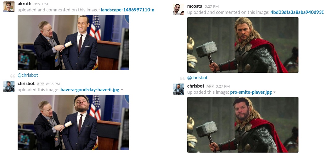 Как я разрушил продуктивность офиса с помощью Slack-бота, заменяющего лица - 16 image