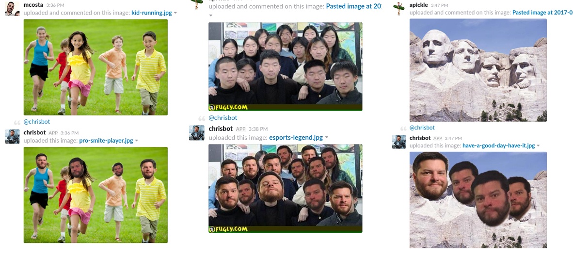 Как я разрушил продуктивность офиса с помощью Slack-бота, заменяющего лица - 17 image