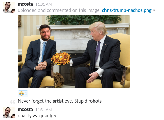 Как я разрушил продуктивность офиса с помощью Slack-бота, заменяющего лица - 18 image