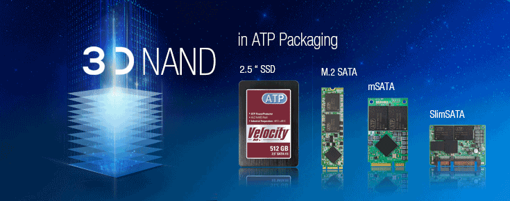 ATP Electronics 3D NAND SSD