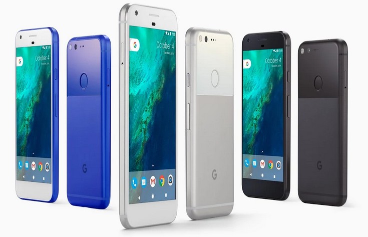 Смартфоны Google Pixel и Pixel XL