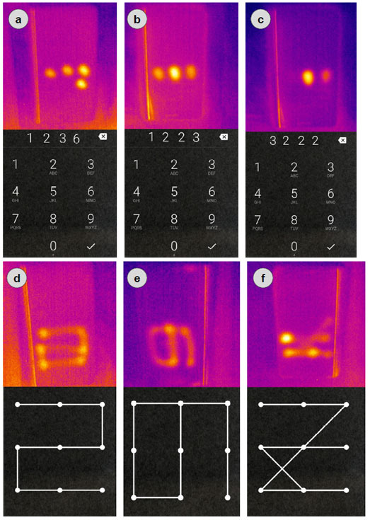 Немецкие исследователи показали, что по тепловому следу можно узнать пин-код для смартфона
