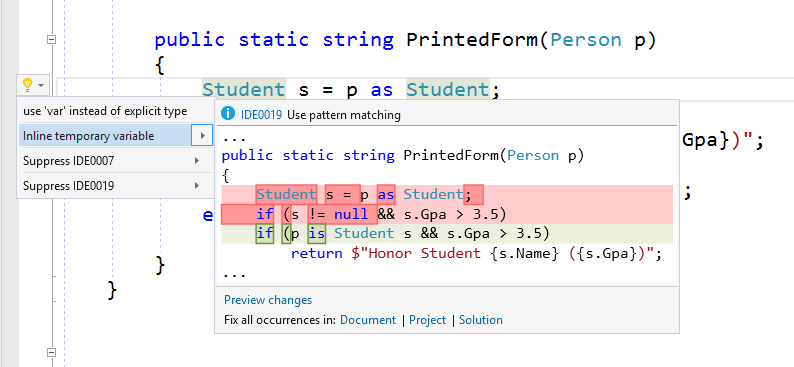 Конфигурирование стиля кода в Visual Studio 2017 - 5