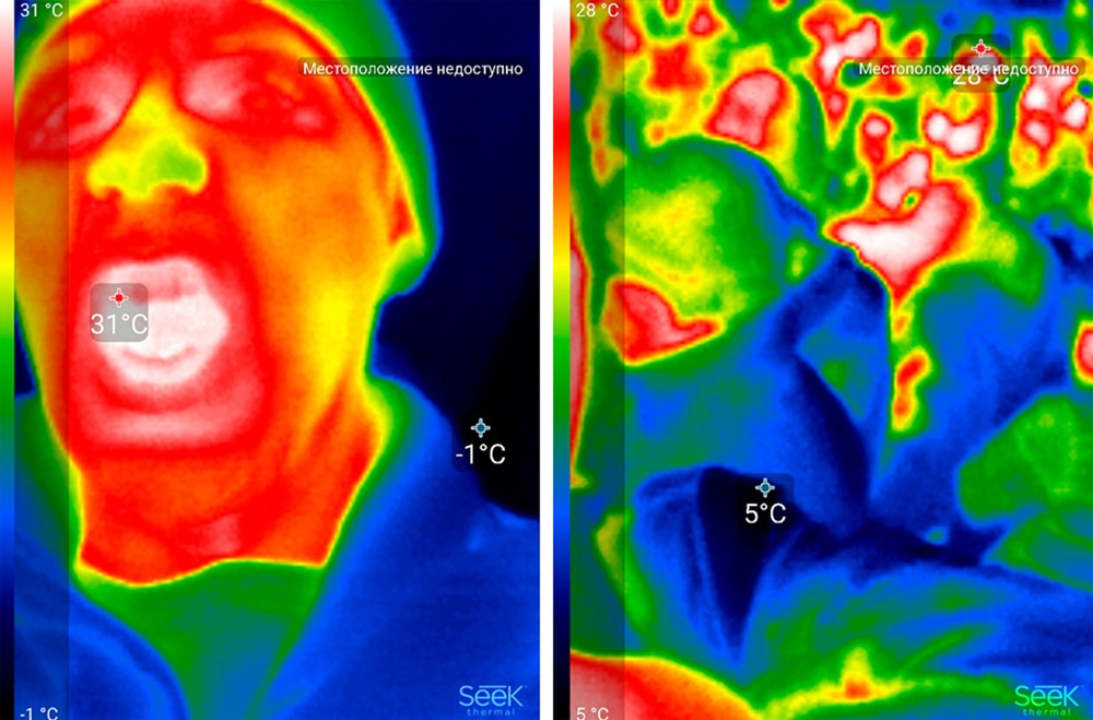 Обзор тепловизора Seek Thermal и его применение - 45