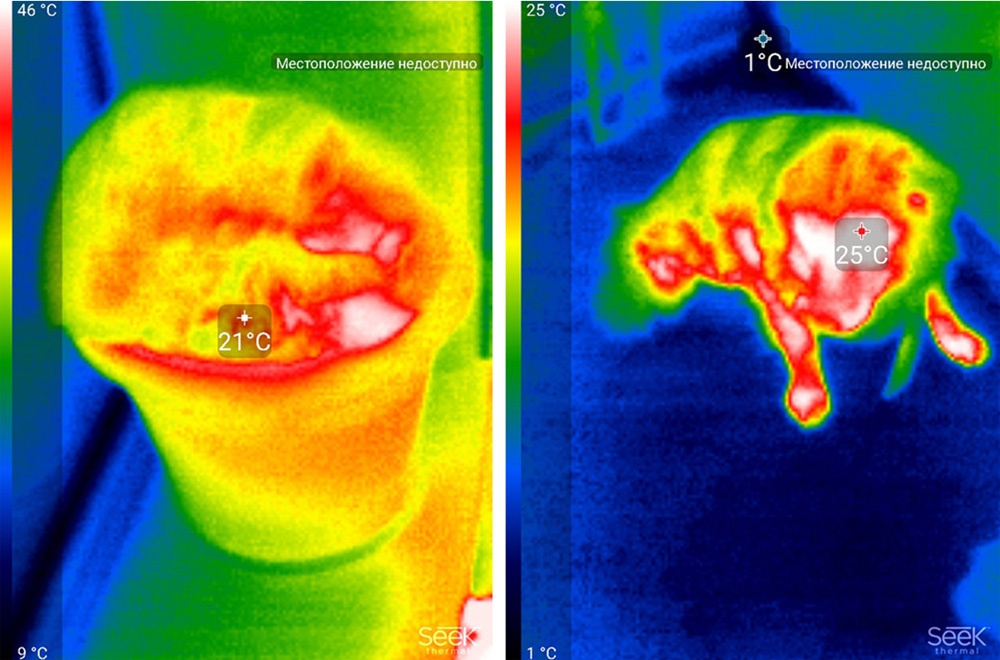 Обзор тепловизора Seek Thermal и его применение - 46