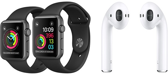 Аналитик удивлен низкой ценой AirPods и Apple Watch