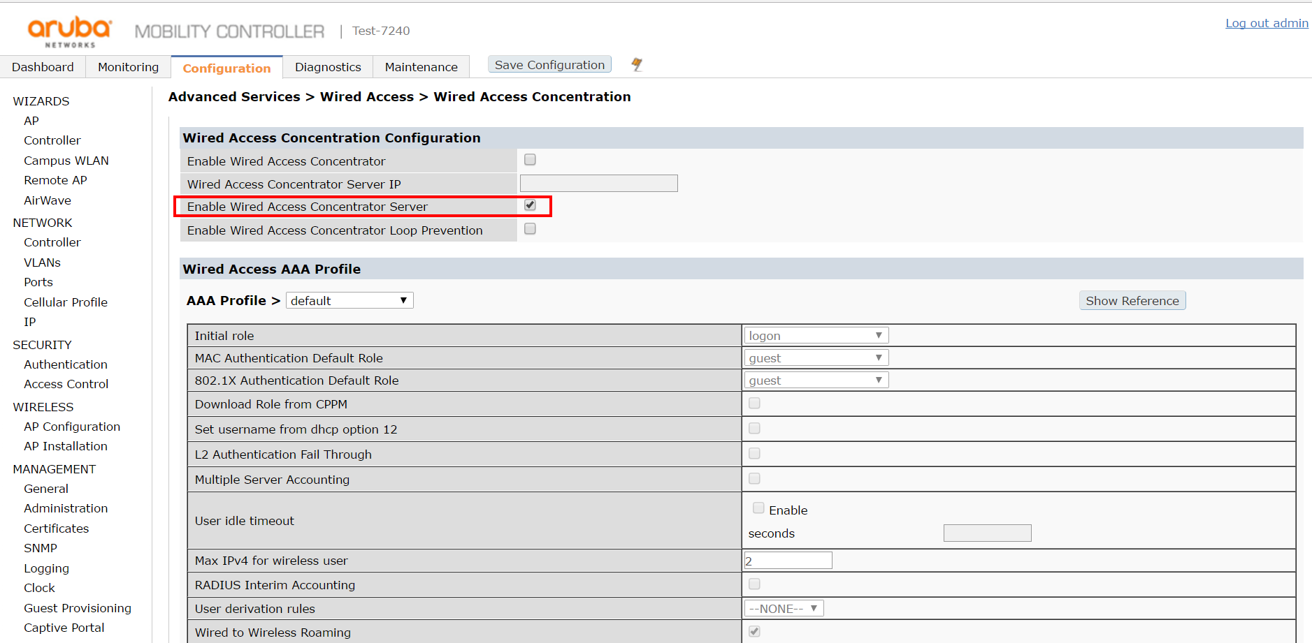 Обзор семейства коммутаторов HPE Aruba, новые возможности ArubaOS 16.X - 7