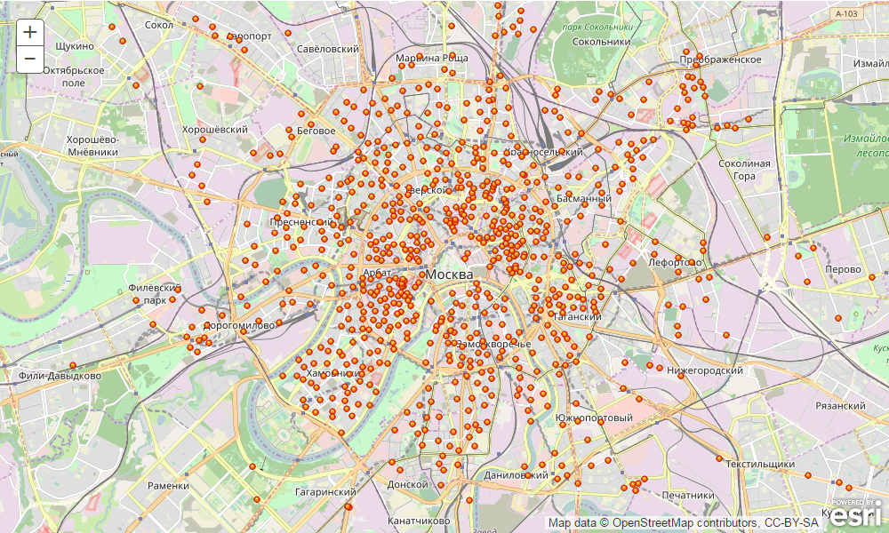 Использование ArcGIS API for Python в Jupyter Notebook - 11