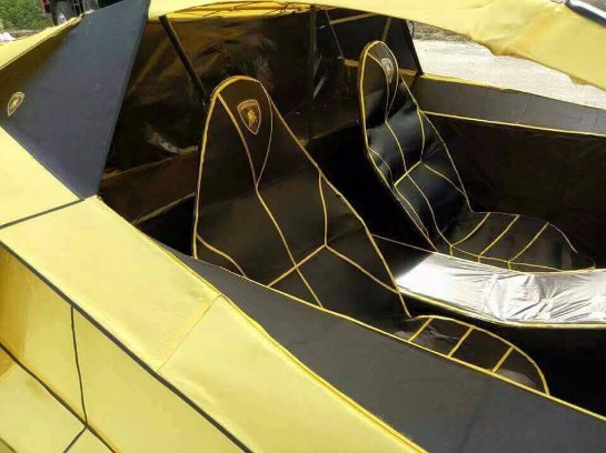 Тайванец сделал копию Lamborghini Aventador, чтобы сжечь ее