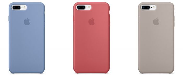 Apple выпустила силиконовые и кожаные чехлы для iPhone 7