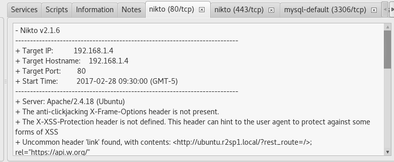 Sparta — комплекс для проведения тестирования на проникновение - 11 Sparta — комплекс для проведения тестирования на проникновение - 11
