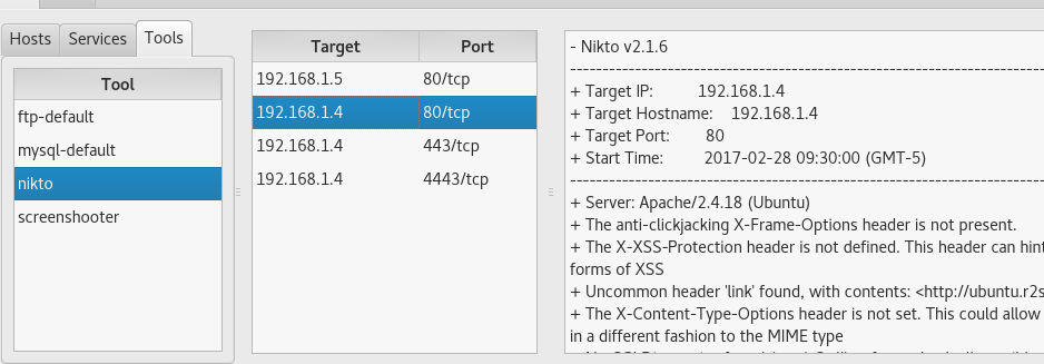 Sparta — комплекс для проведения тестирования на проникновение - 14 Sparta — комплекс для проведения тестирования на проникновение - 14