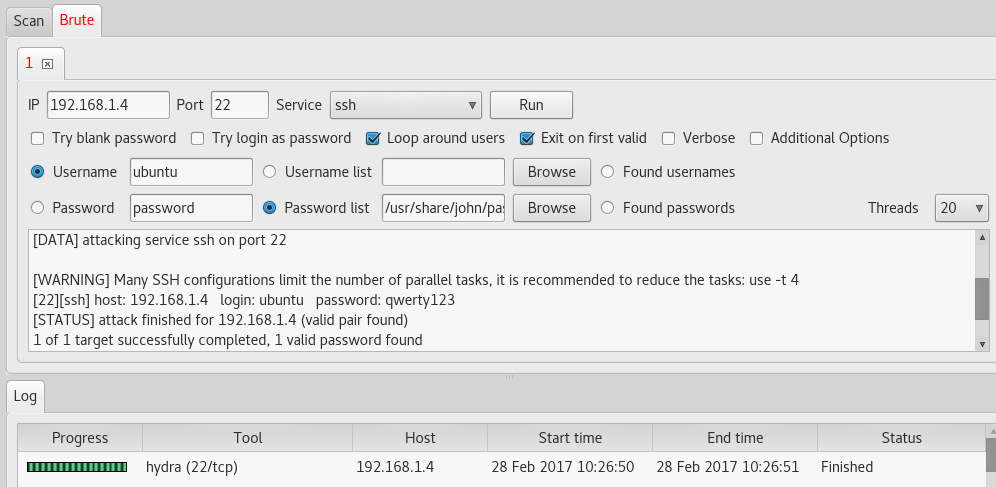 Sparta — комплекс для проведения тестирования на проникновение - 18 Sparta — комплекс для проведения тестирования на проникновение - 18