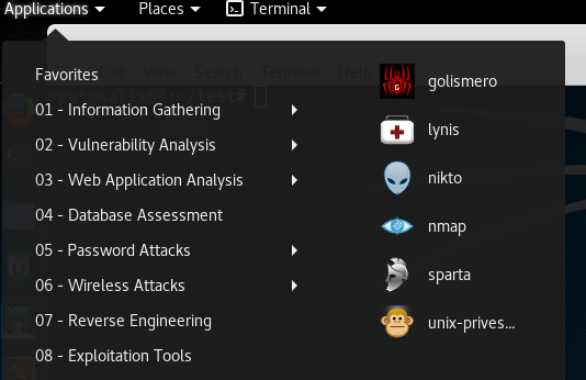 Sparta — комплекс для проведения тестирования на проникновение - 2 Sparta — комплекс для проведения тестирования на проникновение - 2