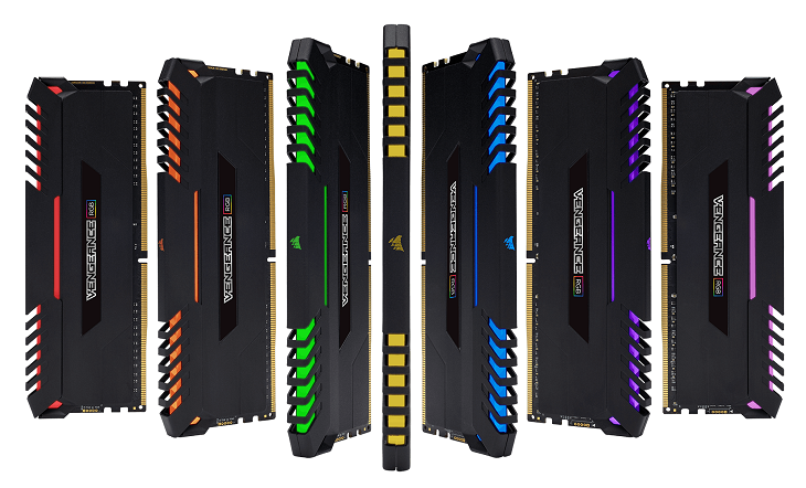 Планки Corsair Vengeance RGB DDR4 достигли частоты 3 ГГц