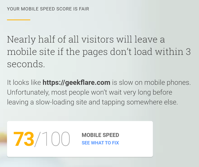 А вы знаете скорость загрузки вашего сайта с мобильных устройств? Самое время разобраться - 7 А вы знаете скорость загрузки вашего сайта с мобильных устройств? Самое время разобраться - 7
