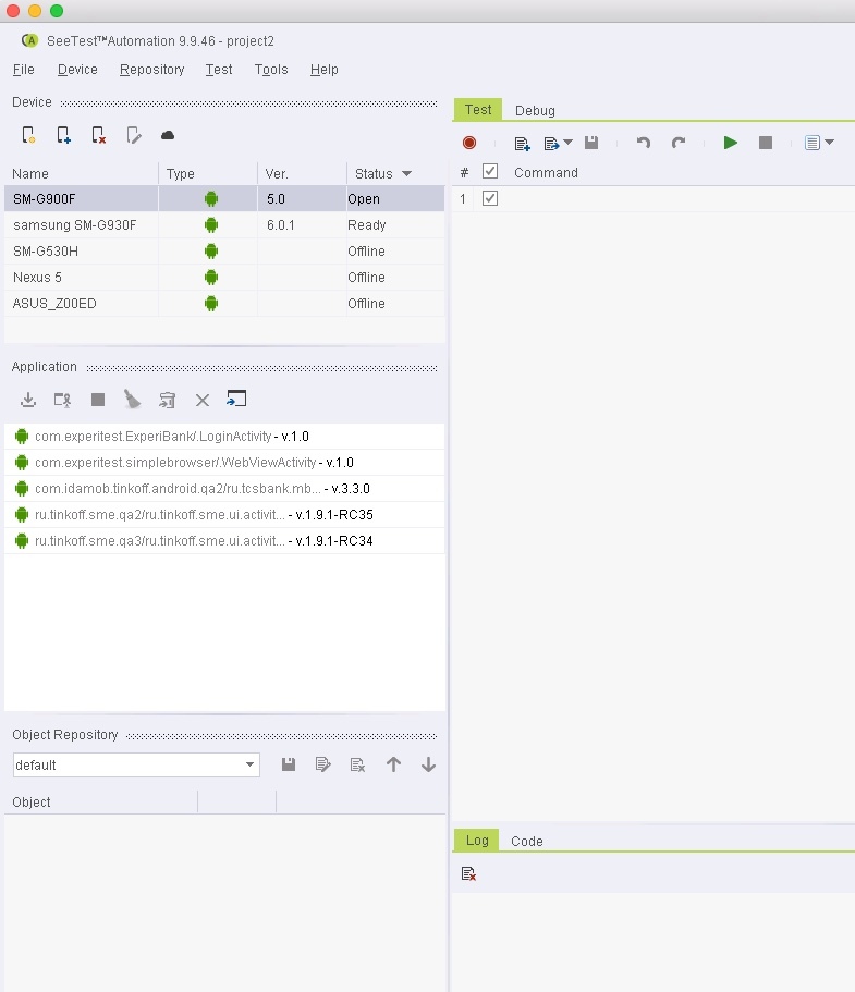 Автоматизация мобильных приложений с SeeTest Automation - 3