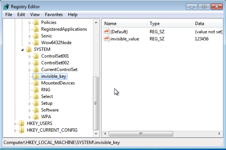 Недокументированные возможности Windows: скрываем изменения в реестре от программ, работающих с неактивным реестром - 1