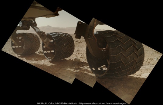 Разрушение колёс Curiosity пока не угрожает миссии марсохода - 4